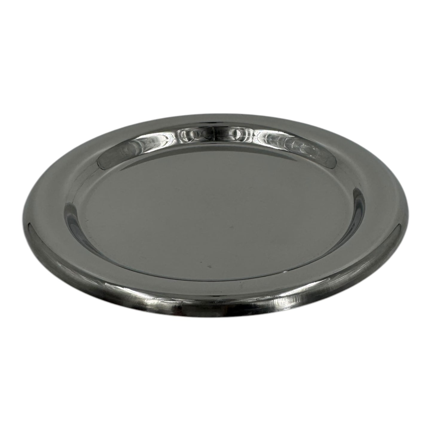 Pack of 2 Round Stainless Steel Tip Tray, 14cm - Premium Kitchen from Chabrias Ltd - Just £5.99! Shop now at Chabrias Ltd