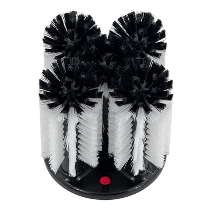 5 Brush Glass Washer with Suction Cup Base - Premium Home from Chabrias Ltd - Just £21.99! Shop now at Chabrias Ltd