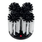 5 Brush Glass Washer with Suction Cup Base - Premium Home from Chabrias Ltd - Just £21.99! Shop now at Chabrias Ltd