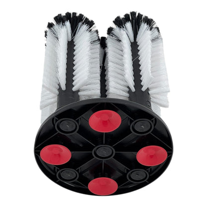 5 Brush Glass Washer with Suction Cup Base - Premium Home from Chabrias Ltd - Just £21.99! Shop now at Chabrias Ltd