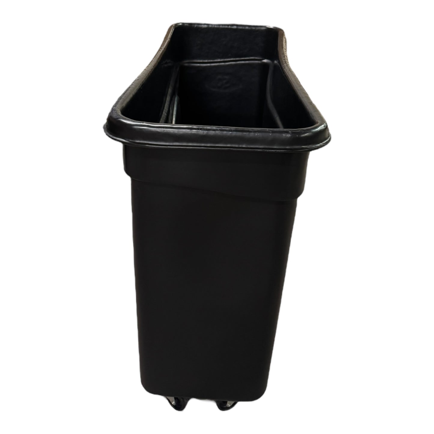 Black Bottle Skip, 2" Caster Wheels, 214L - Premium  from Chabrias Ltd - Just £104.99! Shop now at Chabrias Ltd