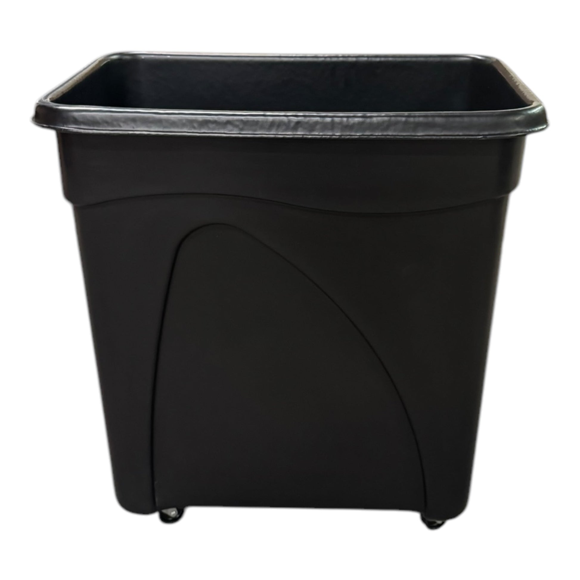 Black Bottle Skip, 2" Caster Wheels, 184L - Premium  from Chabrias Ltd - Just £83.99! Shop now at Chabrias Ltd