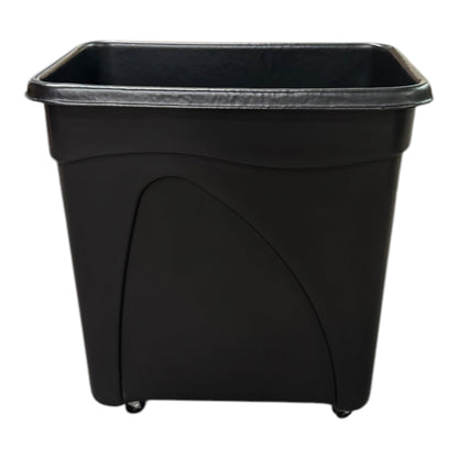 Black Bottle Skip, 2" Caster Wheels, 184L - Premium  from Chabrias Ltd - Just £83.99! Shop now at Chabrias Ltd
