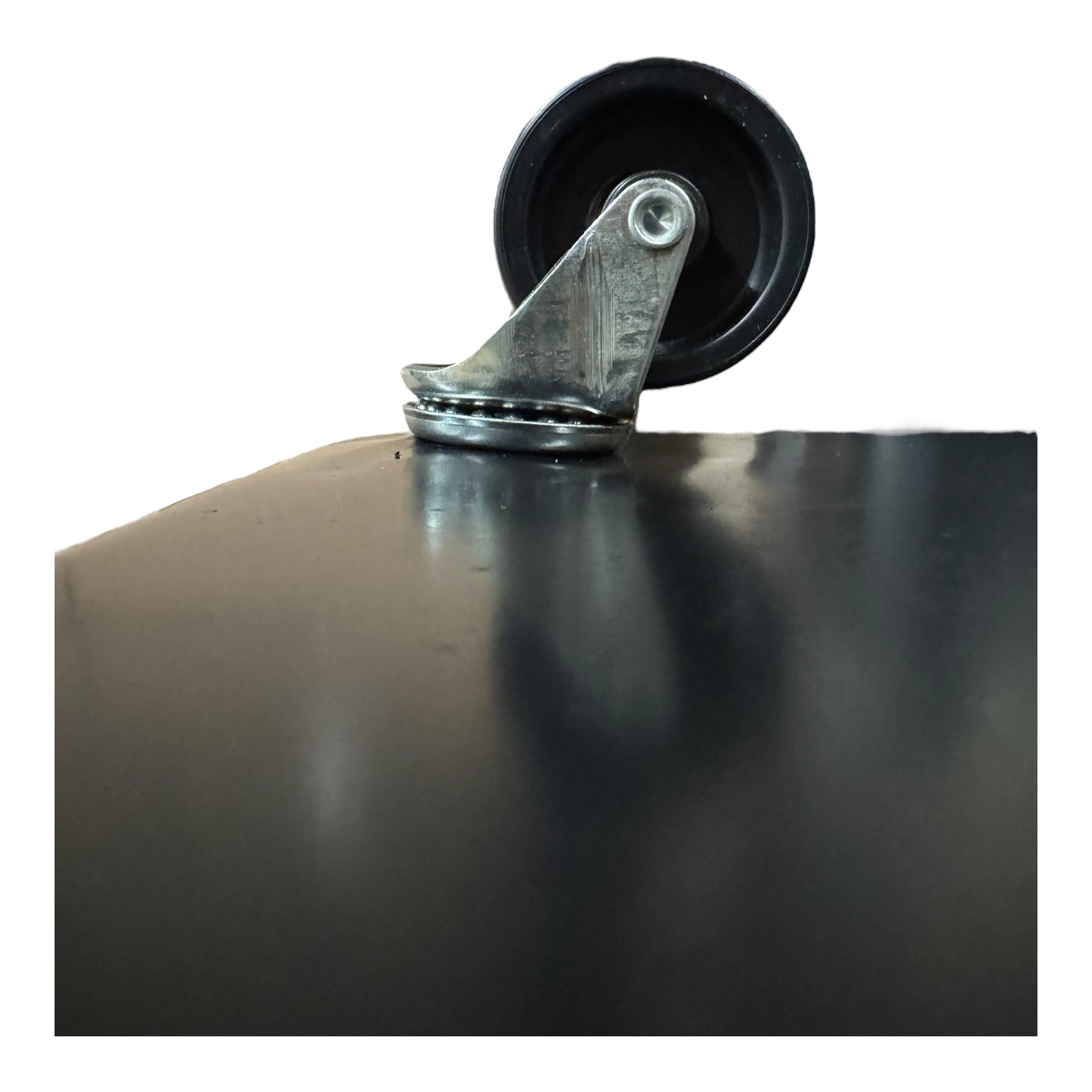 Black Bottle Skip, 2" Caster Wheels, 184L - Premium  from Chabrias Ltd - Just £83.99! Shop now at Chabrias Ltd