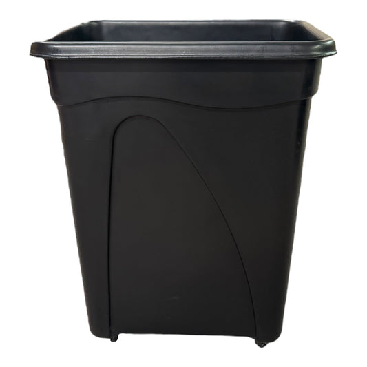 Black Bottle Skip, 2" Caster Wheels, 208L - Premium  from Chabrias Ltd - Just £98.99! Shop now at Chabrias Ltd