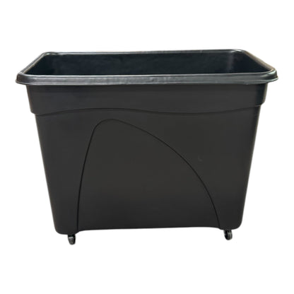 Black Bottle Skip, 2" Caster Wheels, 235L - Premium Recycling Bin from Chabrias Ltd - Just £102.99! Shop now at Chabrias Ltd