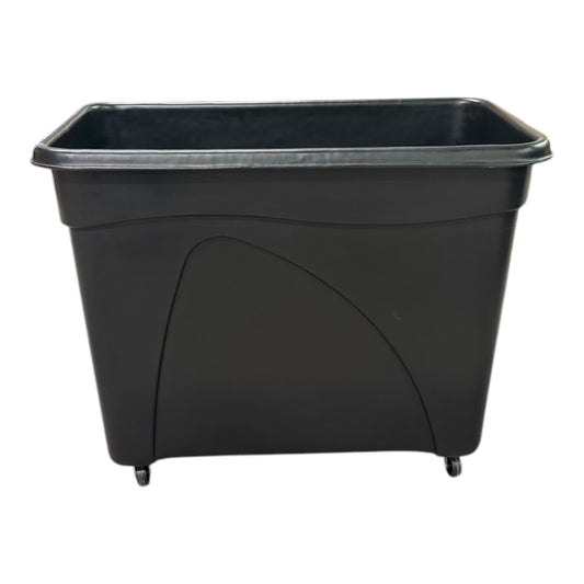 Black Bottle Skip, 2" Caster Wheels, 235L - Premium  from Chabrias Ltd - Just £102.99! Shop now at Chabrias Ltd