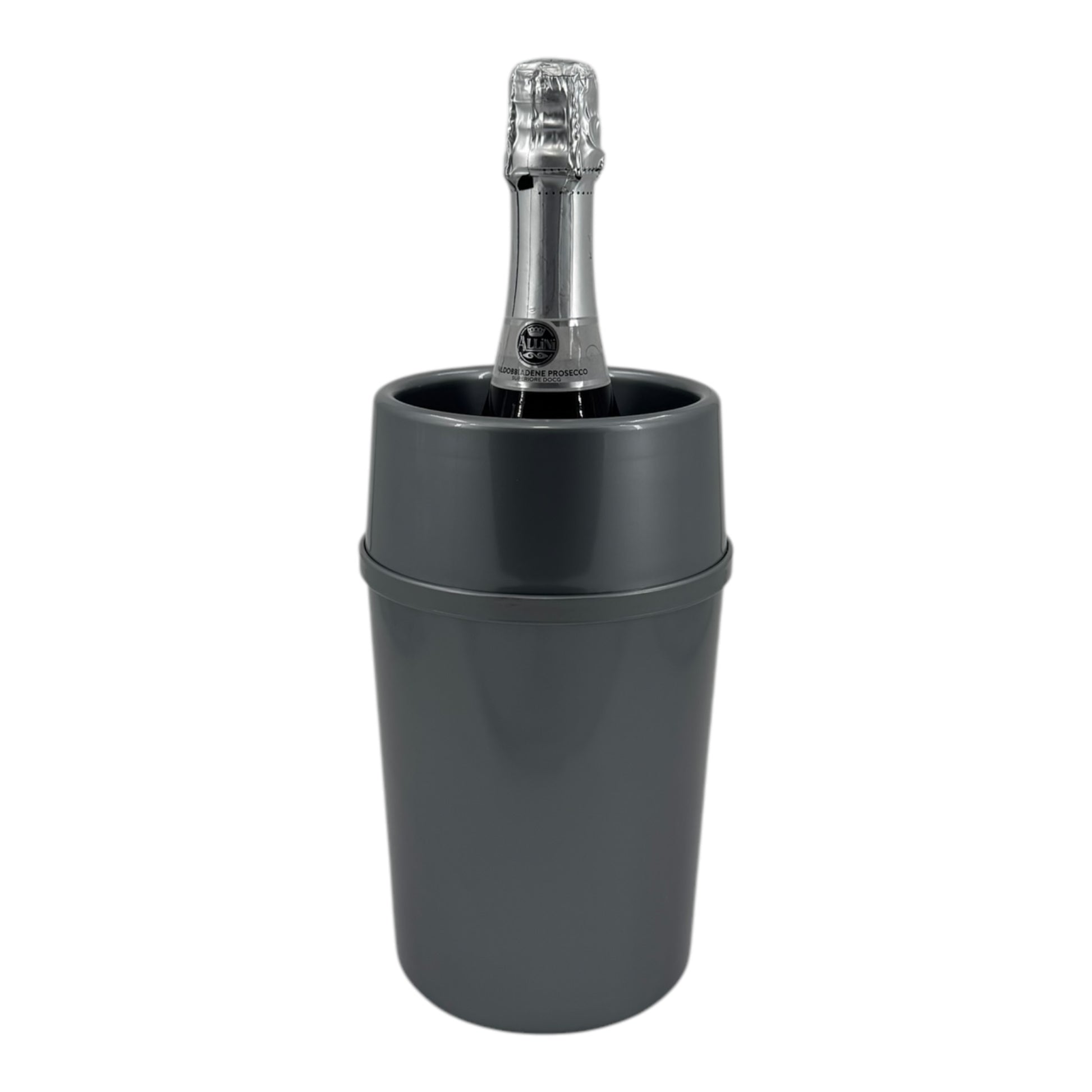 Plastic Wine Cooler, Silver - Premium Kitchen from Chabrias Ltd - Just £9.49! Shop now at Chabrias Ltd
