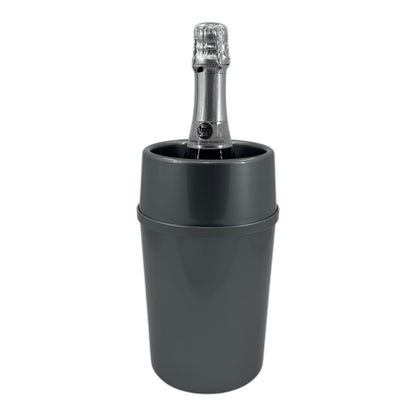 Plastic Wine Cooler, Silver - Premium Kitchen from Chabrias Ltd - Just £9.49! Shop now at Chabrias Ltd