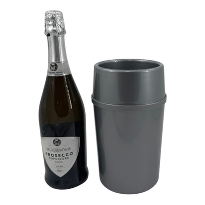 Plastic Wine Cooler, Silver - Premium Kitchen from Chabrias Ltd - Just £9.49! Shop now at Chabrias Ltd