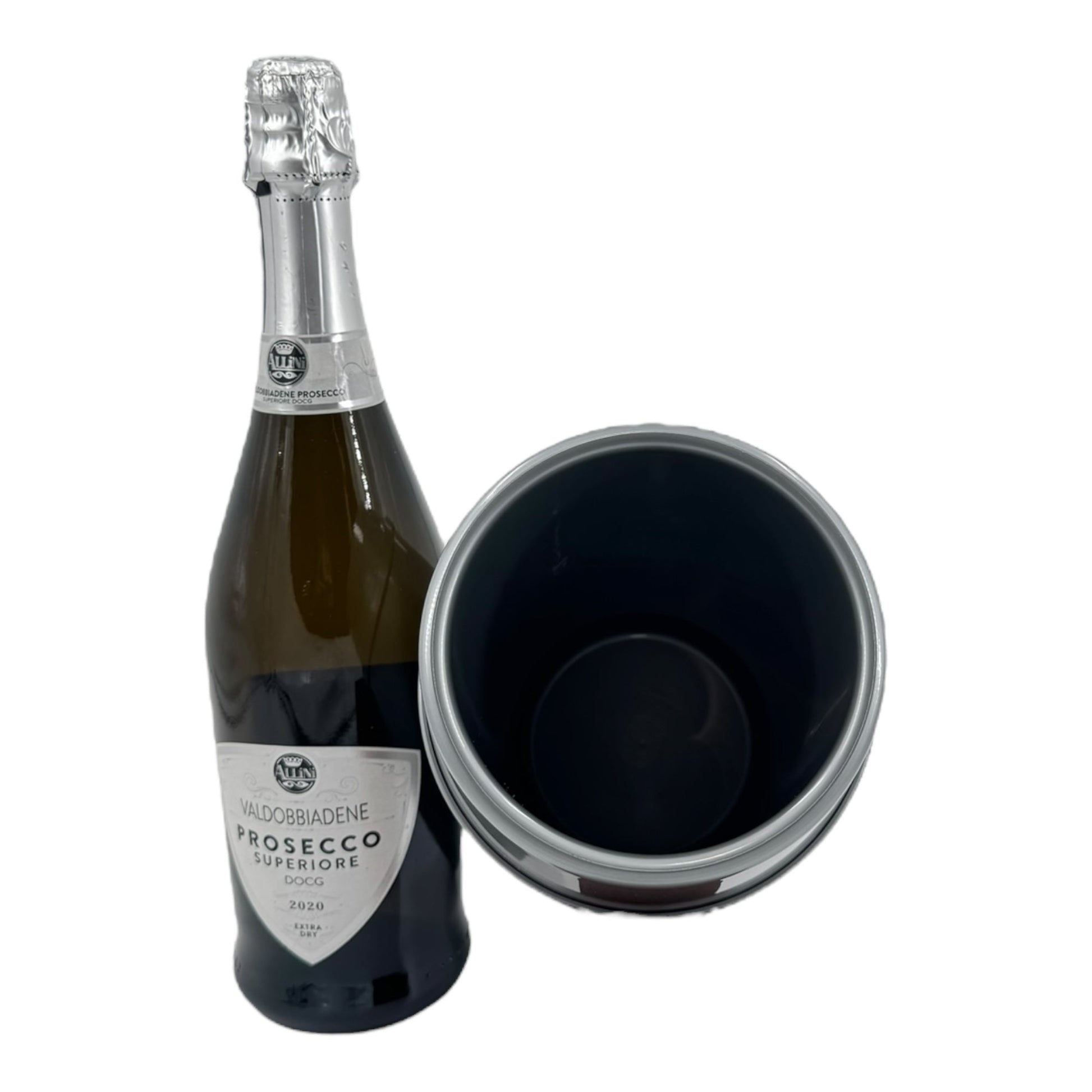 Plastic Wine Cooler, Silver - Premium Kitchen from Chabrias Ltd - Just £9.49! Shop now at Chabrias Ltd