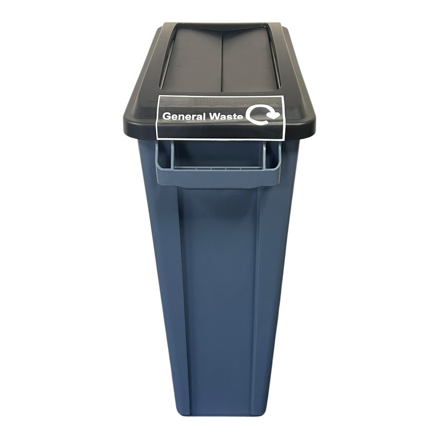 60 Litre Slim Bin With Grey Base & Swing Lids (Pack of 4) - Premium Recycling Bin from Chabrias Ltd - Just £289.99! Shop now at Chabrias Ltd