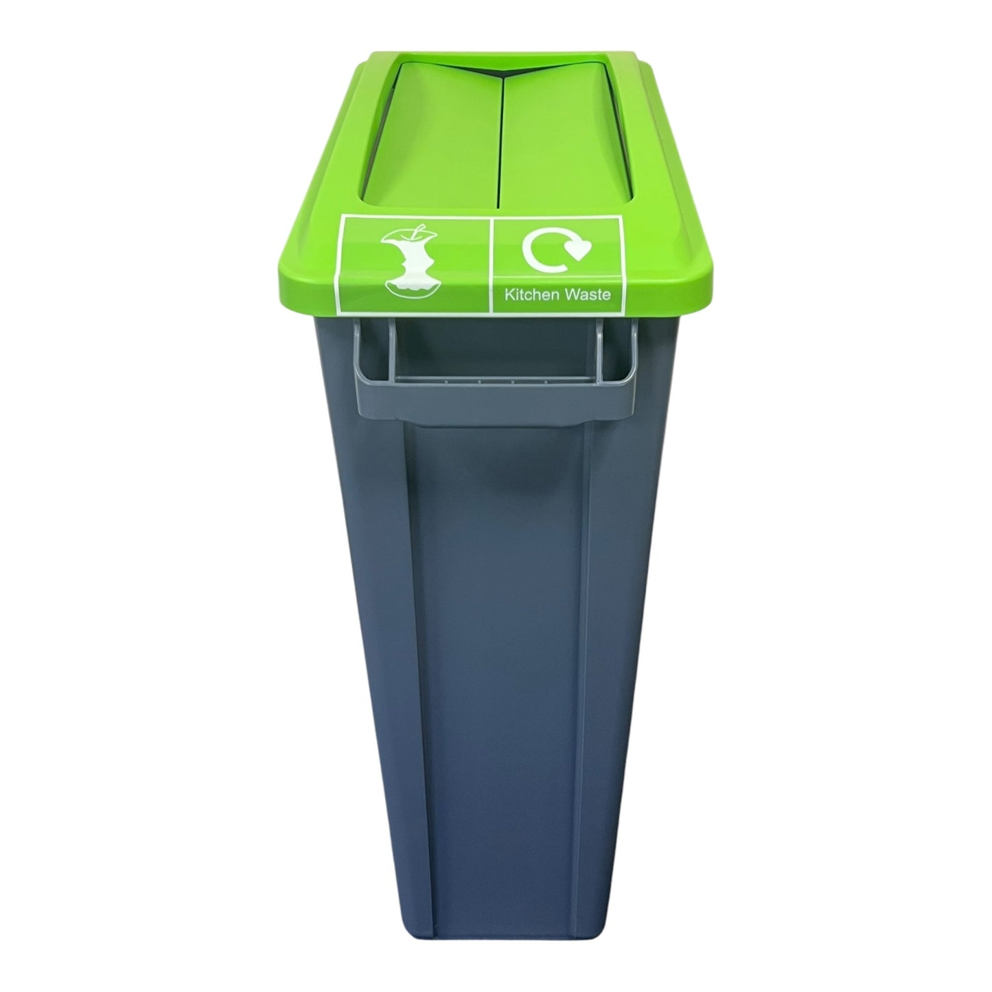 60 Litre Slim Bin With Grey Base & Swing Lids (Pack of 4) - Premium Recycling Bin from Chabrias Ltd - Just £289.99! Shop now at Chabrias Ltd