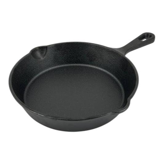 Pro Cast Iron Skillet – Small 20cm - Premium Kitchen from Chabrias Ltd - Just £15.99! Shop now at Chabrias Ltd