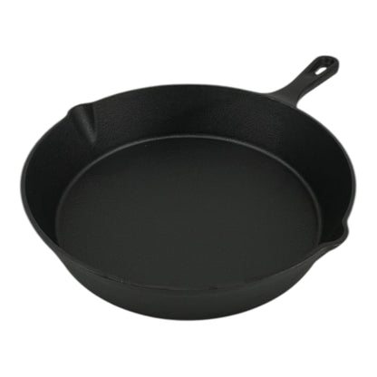 Pro Cast Iron Skillet – Medium 25cm - Premium Kitchen from Chabrias Ltd - Just £19.99! Shop now at Chabrias Ltd