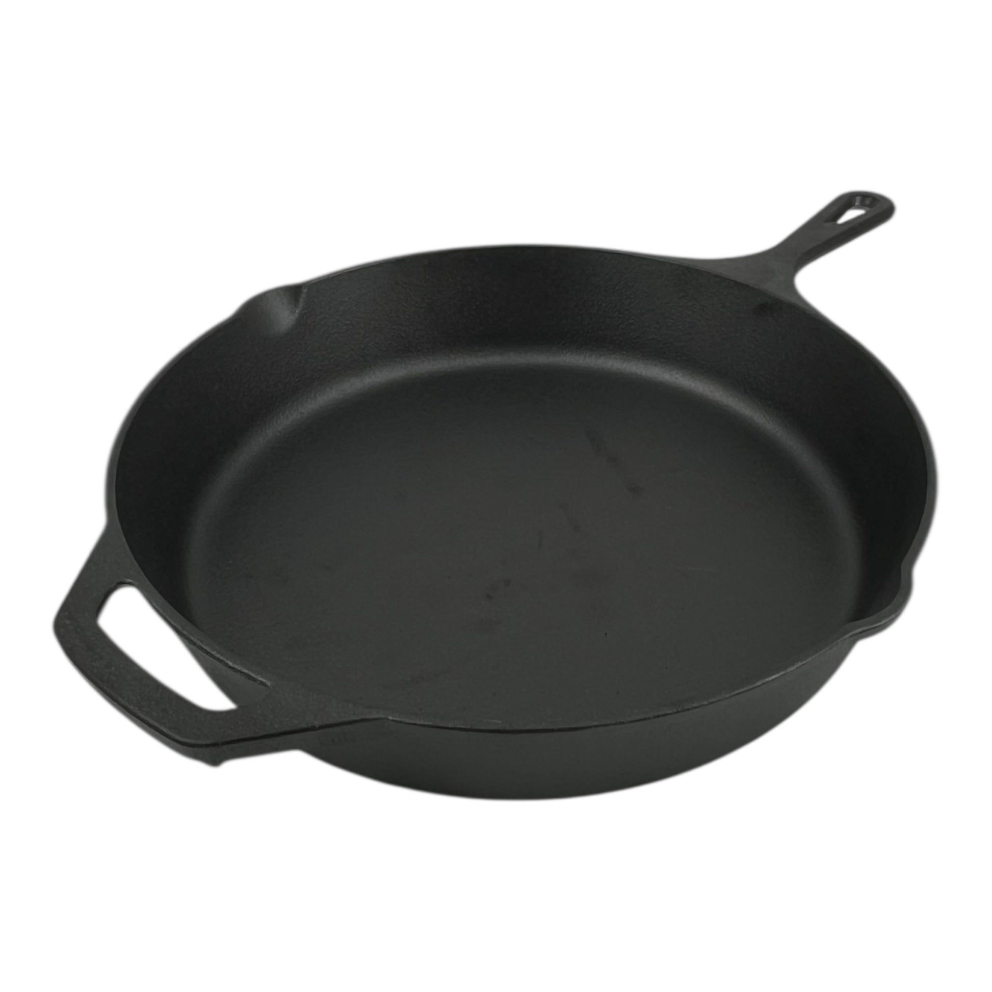 Pro Cast Iron Skillet Frying Pan – Large 30cm - Premium WAY from Chabrias Ltd - Just £24.99! Shop now at Chabrias Ltd
