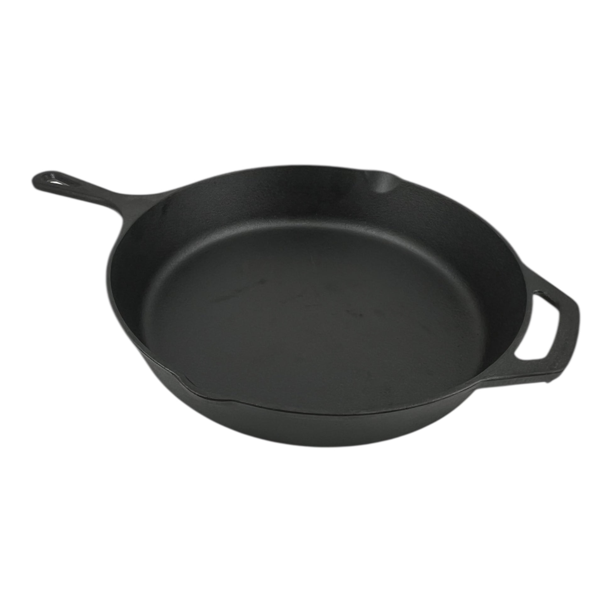 Pro Cast Iron Skillet Frying Pan – Large 30cm - Premium WAY from Chabrias Ltd - Just £24.99! Shop now at Chabrias Ltd