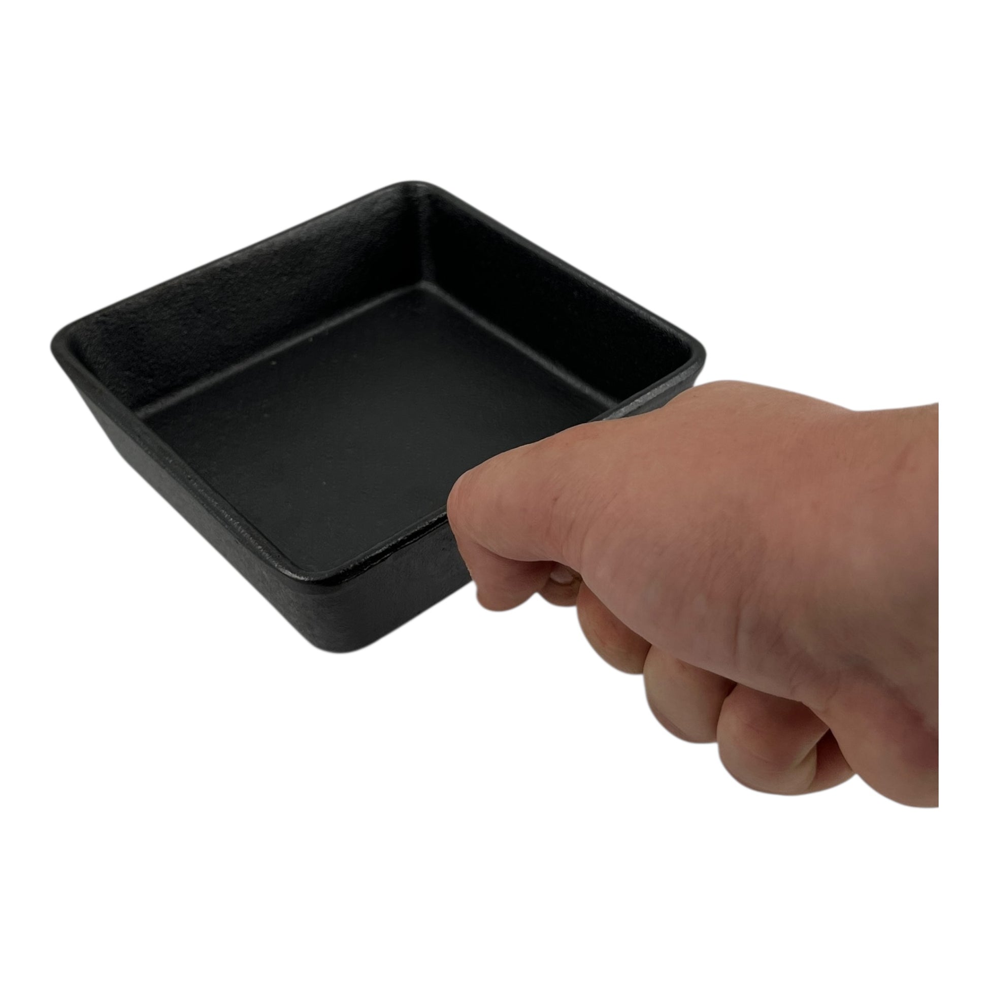 Pro Cast Iron Skillet Square Pan – 14cm x 14cm - Premium Home from Chabrias Ltd - Just £9.99! Shop now at Chabrias Ltd
