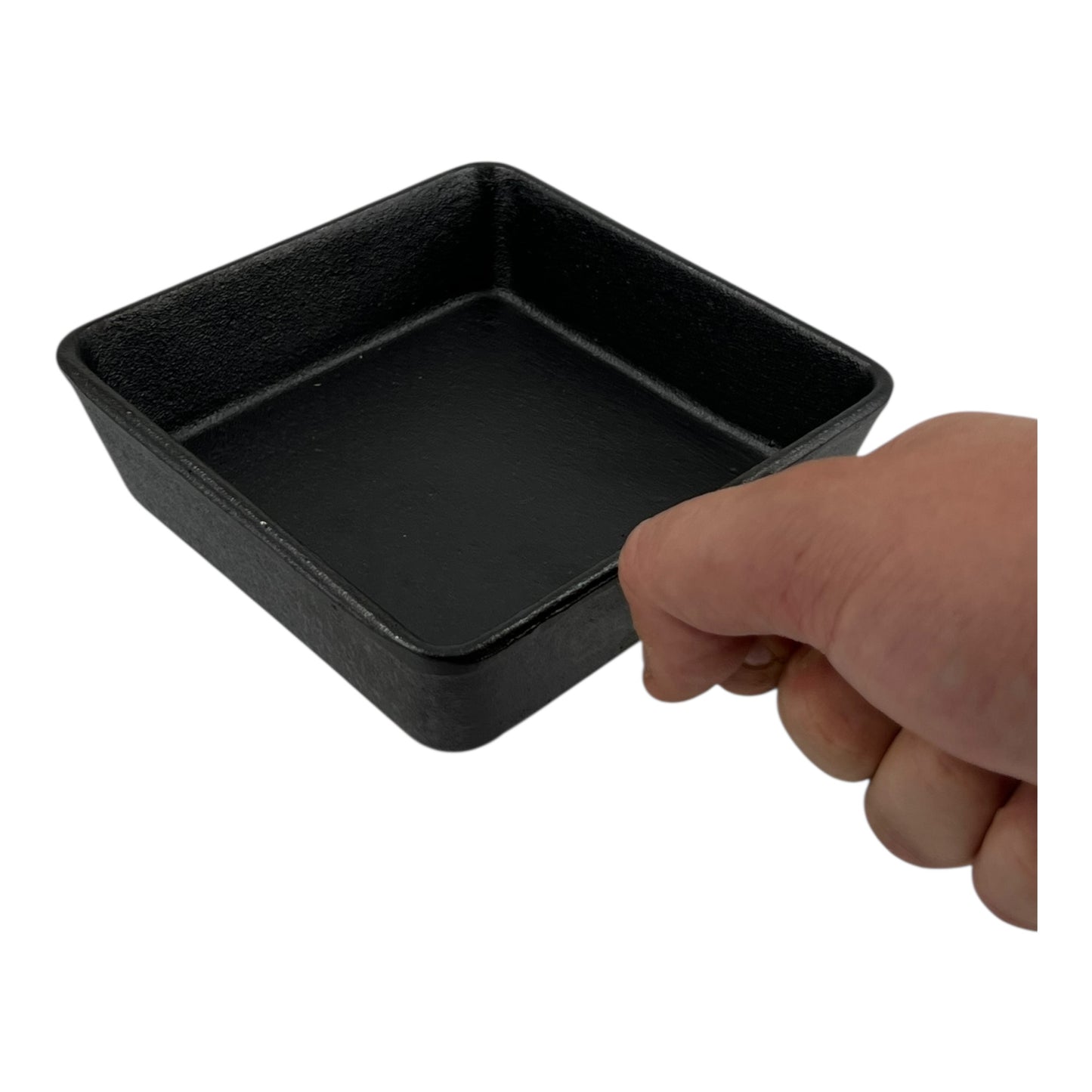 Pro Cast Iron Skillet Square Pan – 14cm x 14cm - Premium Home from Chabrias Ltd - Just £9.99! Shop now at Chabrias Ltd