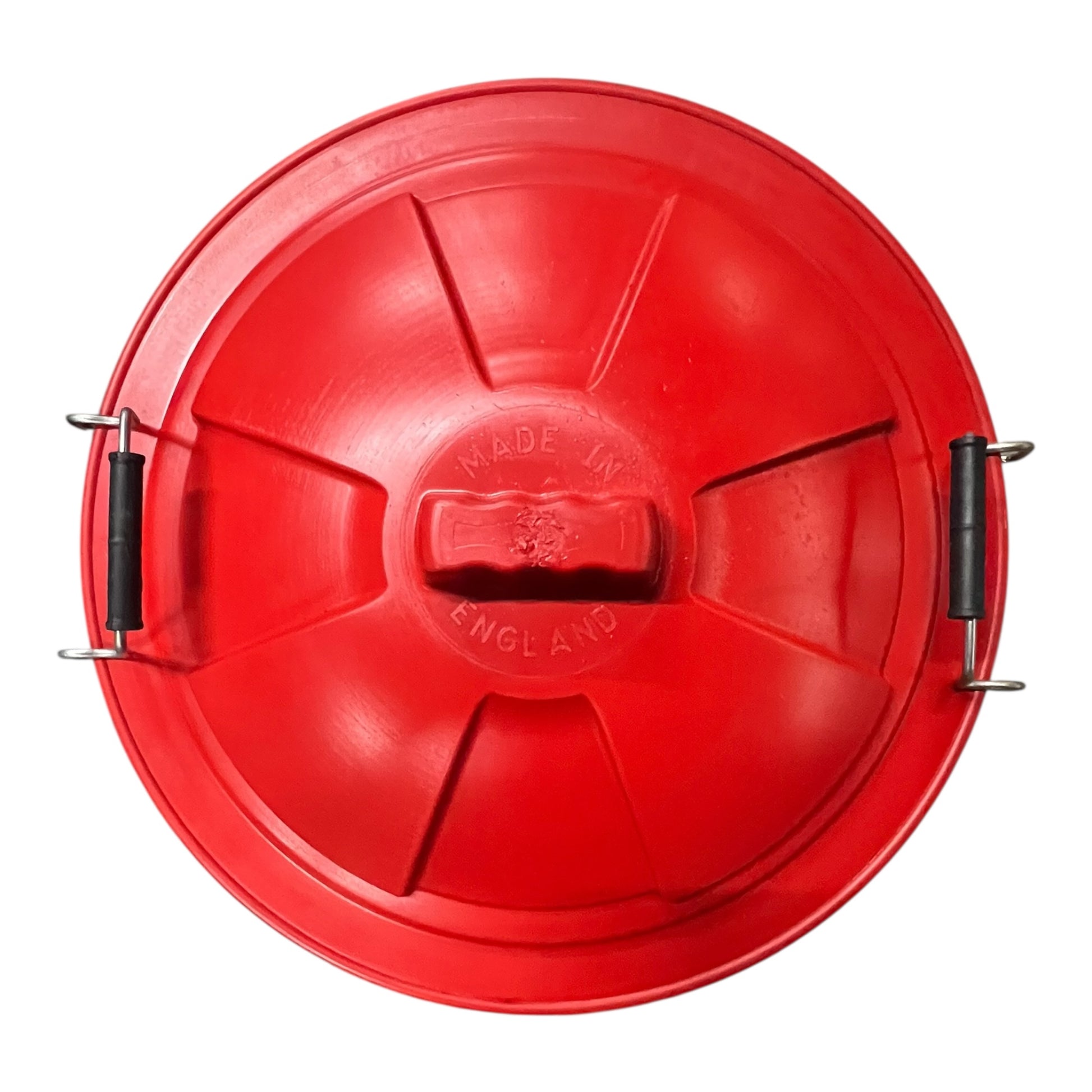 Heavy Duty Plastic Bin, With Locking Clip Lid, Red, 85L - Premium Bins from Chabrias Ltd - Just £29.99! Shop now at Chabrias Ltd
