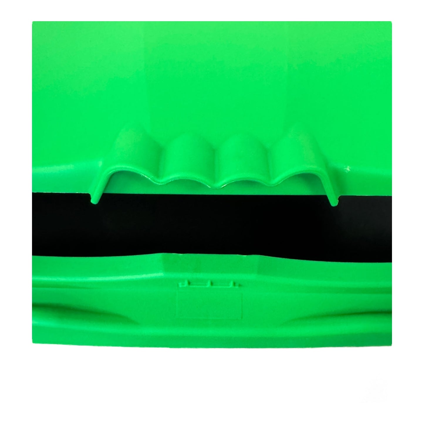 30 Litre Recycling Bin with Green Swing Lid & Food Waste Sticker Included - Premium Bins from Chabrias Ltd - Just £29.99! Shop now at Chabrias Ltd