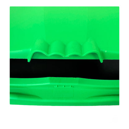 30 Litre Recycling Bin with Green Swing Lid & Food Waste Sticker Included - Premium Bins from Chabrias Ltd - Just £29.99! Shop now at Chabrias Ltd