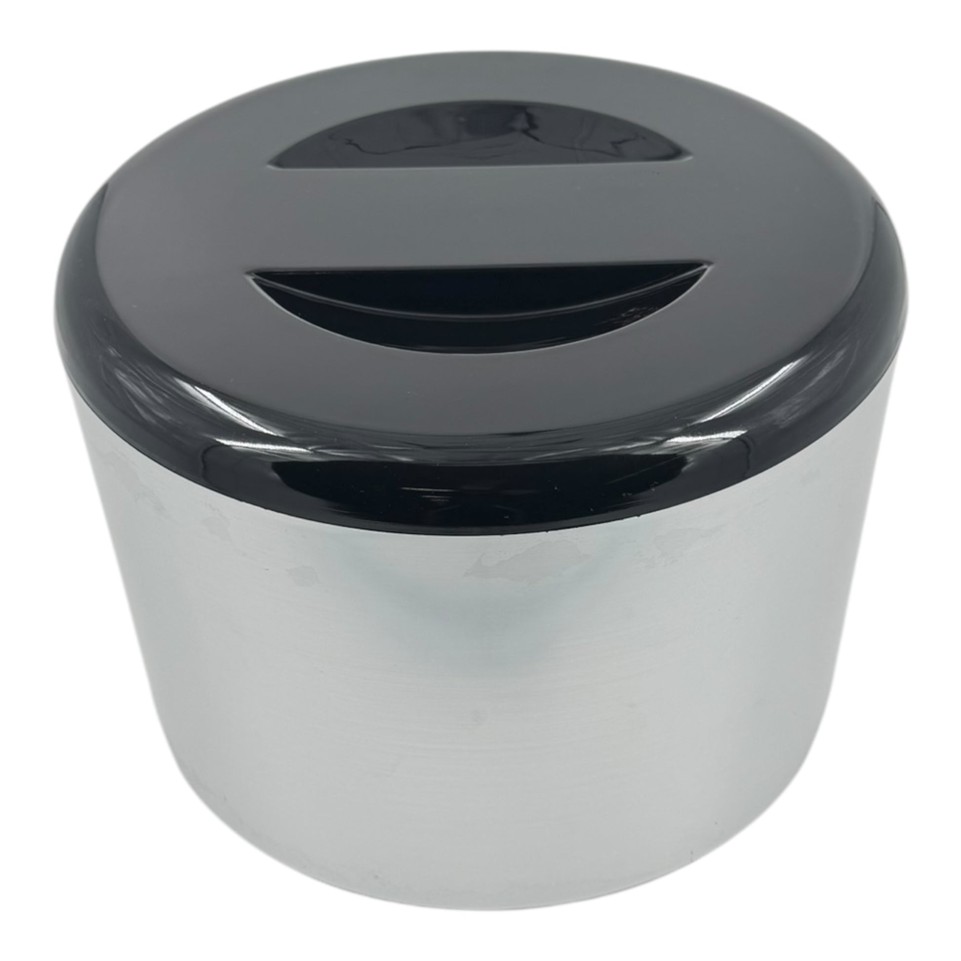 10 Litre Plastic Ice Bucket With Lid & Removable Draining Liner Brushed Aluminium - Premium Home from Chabrias Ltd - Just £18.99! Shop now at Chabrias Ltd