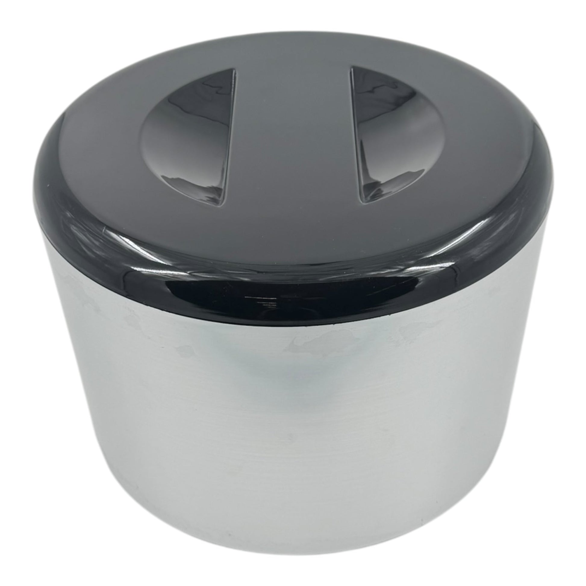 10 Litre Plastic Ice Bucket With Lid & Removable Draining Liner Brushed Aluminium - Premium Home from Chabrias Ltd - Just £18.99! Shop now at Chabrias Ltd