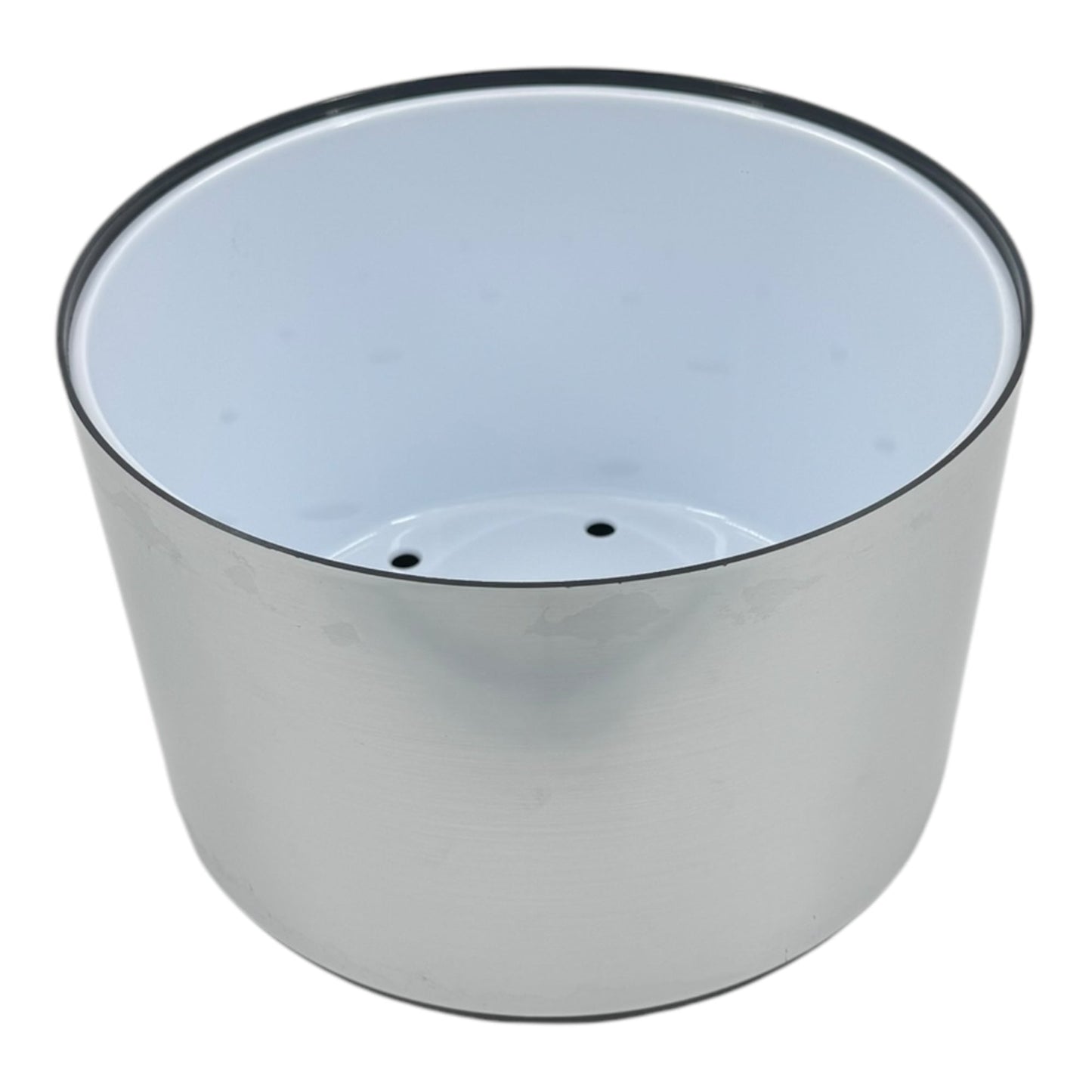 10 Litre Plastic Ice Bucket With Lid & Removable Draining Liner Brushed Aluminium - Premium Home from Chabrias Ltd - Just £18.99! Shop now at Chabrias Ltd
