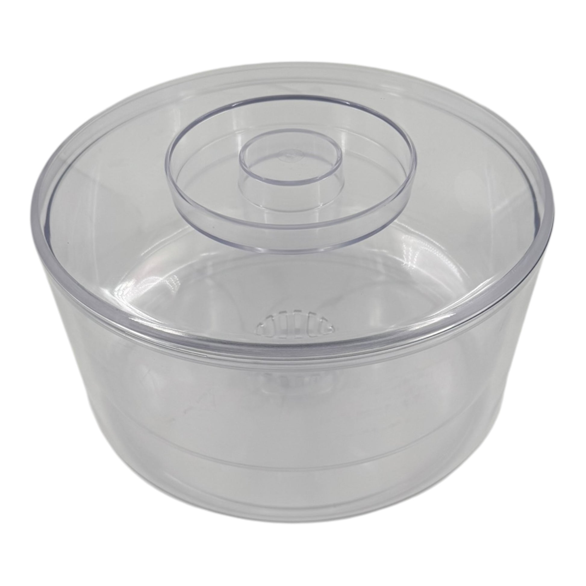 10 Litre Plastic Ice Bucket With Lid & Removable Draining Liner Clear - Premium Home from Chabrias Ltd - Just £18.99! Shop now at Chabrias Ltd