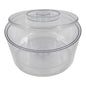 10 Litre Plastic Ice Bucket With Lid & Removable Draining Liner Clear - Premium Home from Chabrias Ltd - Just £18.99! Shop now at Chabrias Ltd