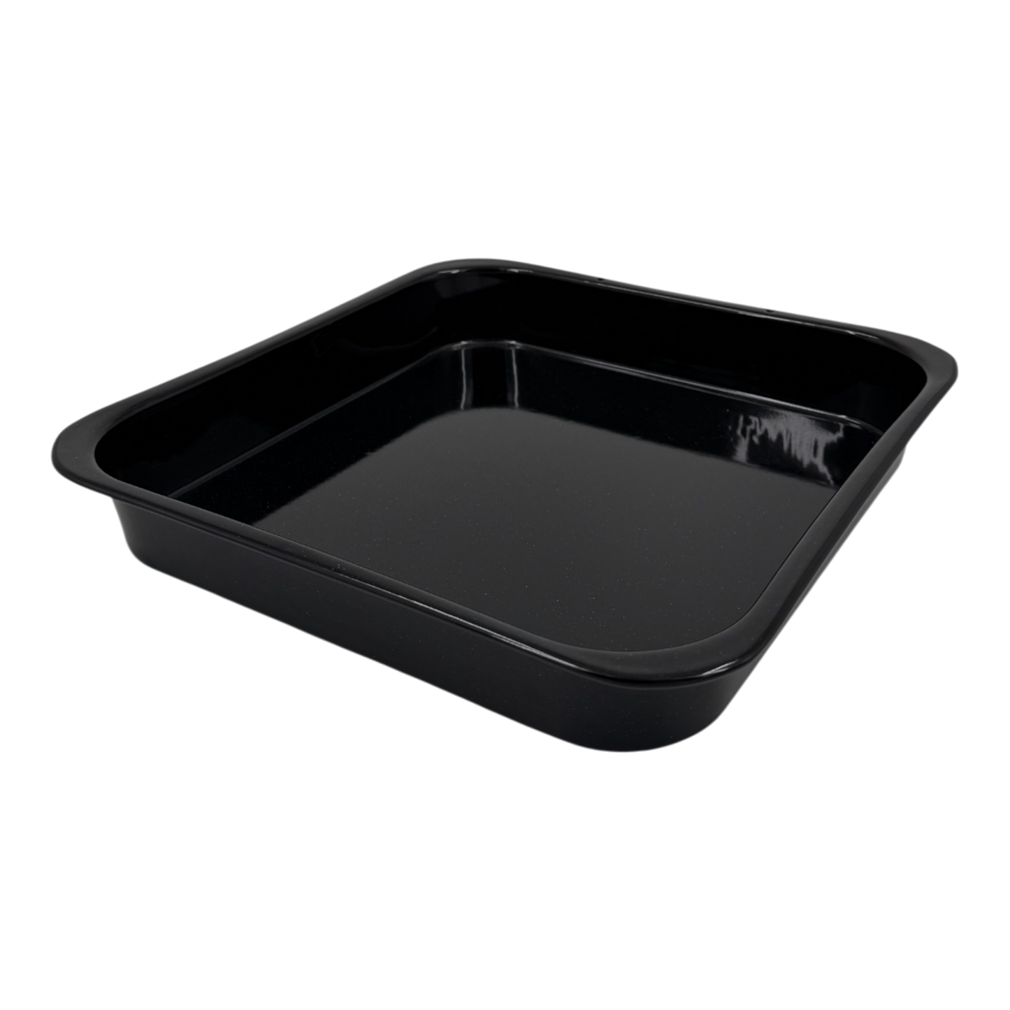 25cm Vitreous Enamel Brownie Cake Tin – Square – Great British Bakeware - Premium Kitchen from Chabrias Ltd - Just £8.99! Shop now at Chabrias Ltd
