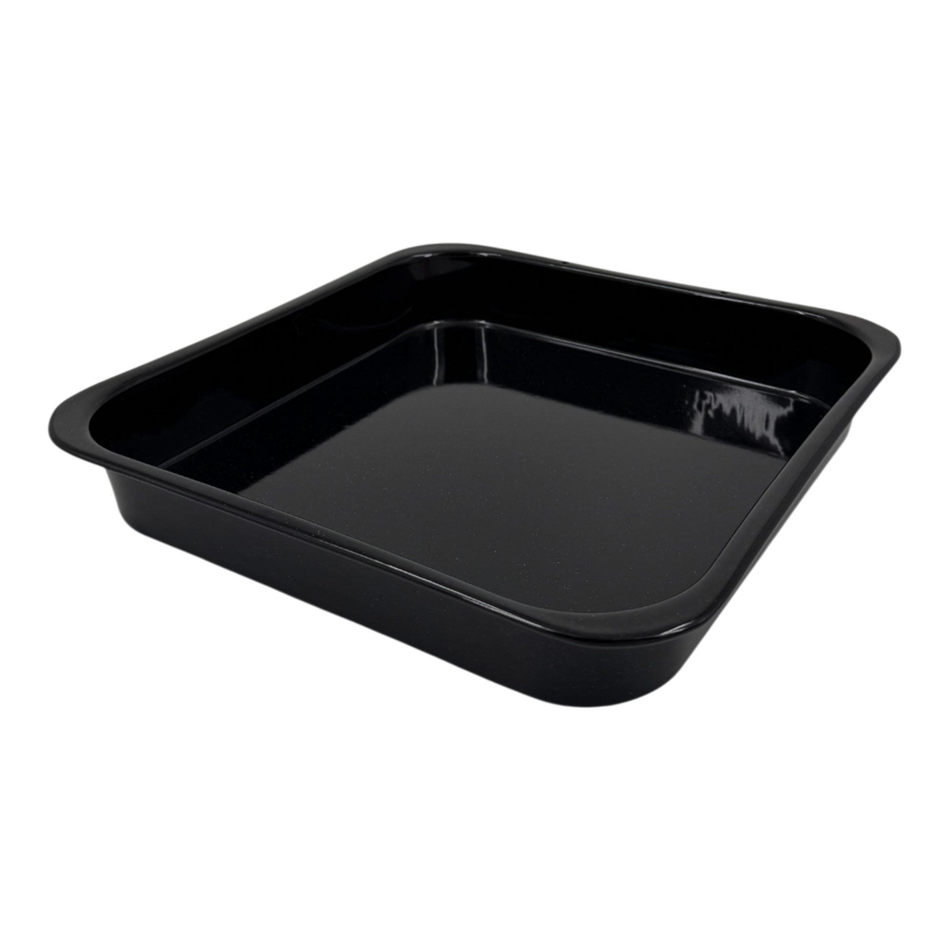 25cm Vitreous Enamel Brownie Cake Tin – Square – Great British Bakeware - Premium Kitchen from Chabrias Ltd - Just £8.99! Shop now at Chabrias Ltd