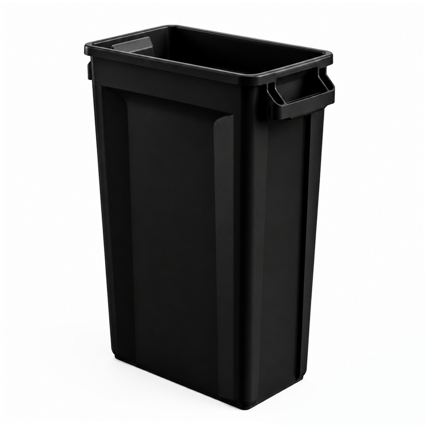 87 Litre Black Slim Bin Commercial Waste & Recycling Bin
