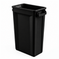 87 Litre Black Slim Bin Commercial Waste & Recycling Bin
