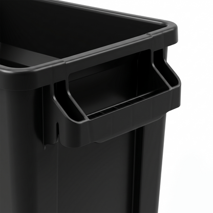 87 Litre Black Slim Bin Commercial Waste & Recycling Bin