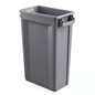87 Litre Grey Slim Bin Commercial Waste & Recycling Bin