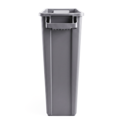 87 Litre Grey Slim Bin Commercial Waste & Recycling Bin