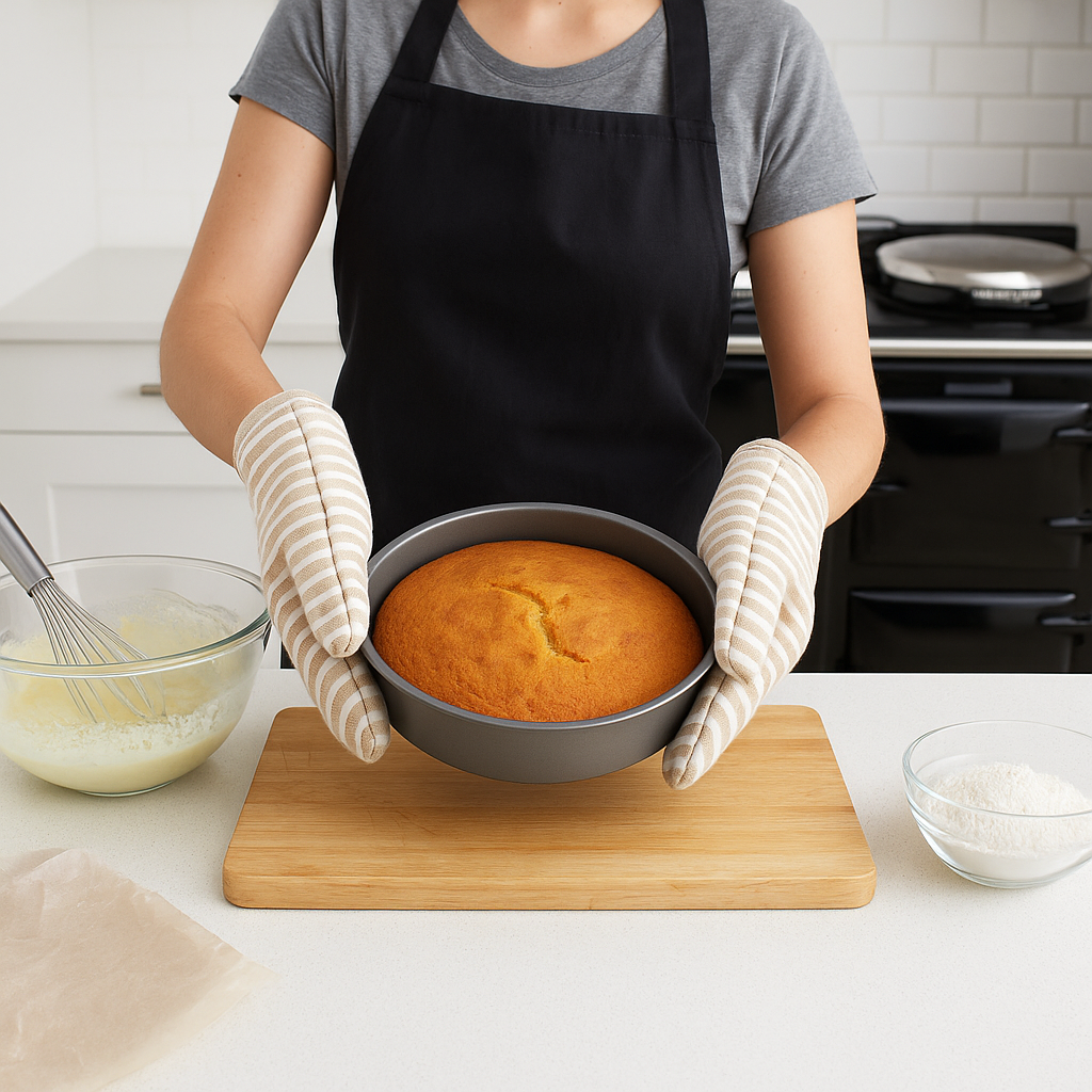 Non-Stick Sandwich Cake Tin, 10" Deep  (2 piece) - Premium Great British Bakeware from Chabrias Ltd - Just £12.99! Shop now at Chabrias Ltd