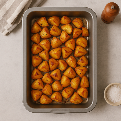 Non-Stick Roasting Baking Tray Extra Large, 43cm - Premium Kitchen from Chabrias Ltd - Just £11.99! Shop now at Chabrias Ltd