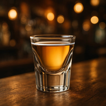 Whiskey Shot Glass 2oz with 1oz Line (48 pack) - Premium Kitchen from Chabrias Ltd - Just £81.99! Shop now at Chabrias Ltd