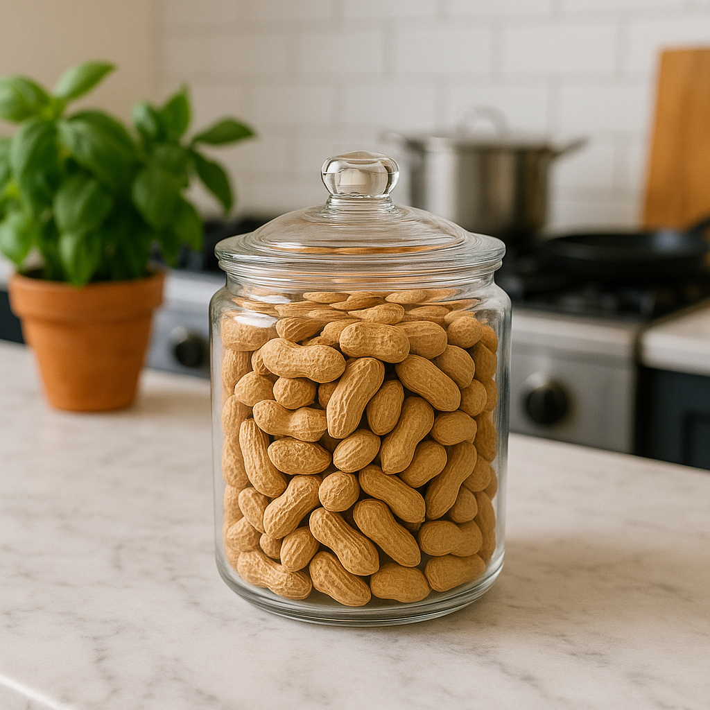 Glass Heritage Hill Jar, 2L (2 pack) - Premium Home from Chabrias Ltd - Just £29.99! Shop now at Chabrias Ltd