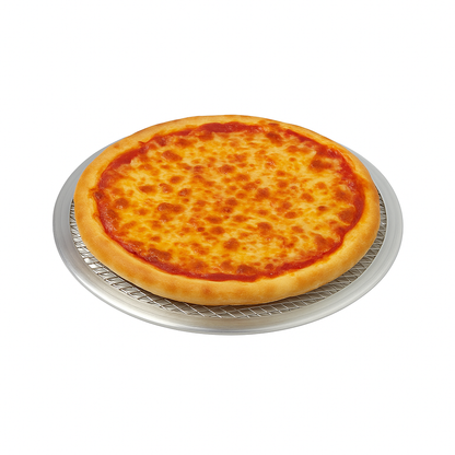 Aluminium Mesh Pizza Tray, 8" - Premium Kitchen from Chabrias Ltd - Just £4.99! Shop now at Chabrias Ltd