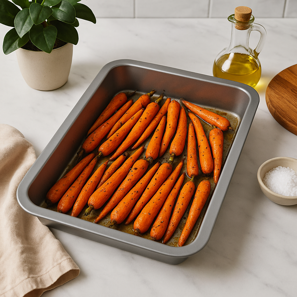 Non-Stick Roasting Baking Tray Extra Large, 43cm - Premium Kitchen from Chabrias Ltd - Just £11.99! Shop now at Chabrias Ltd