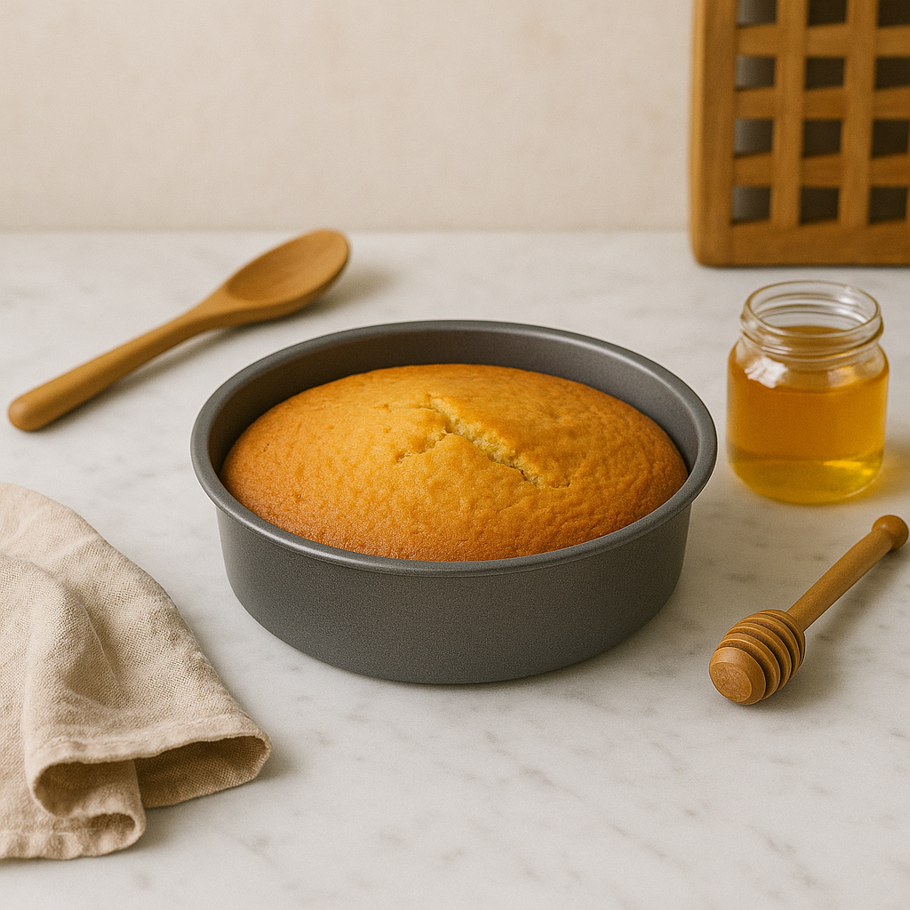 Non-Stick Sandwich Cake Tin, 10" Deep  (2 piece) - Premium Great British Bakeware from Chabrias Ltd - Just £12.99! Shop now at Chabrias Ltd