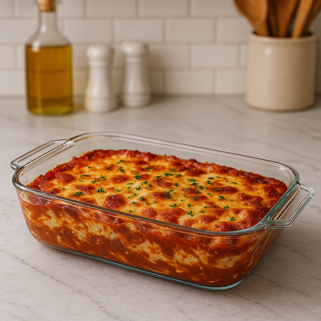 Rectangular Glass Baking Dish, 4.5L - Premium Kitchen from Chabrias Ltd - Just £29.99! Shop now at Chabrias Ltd