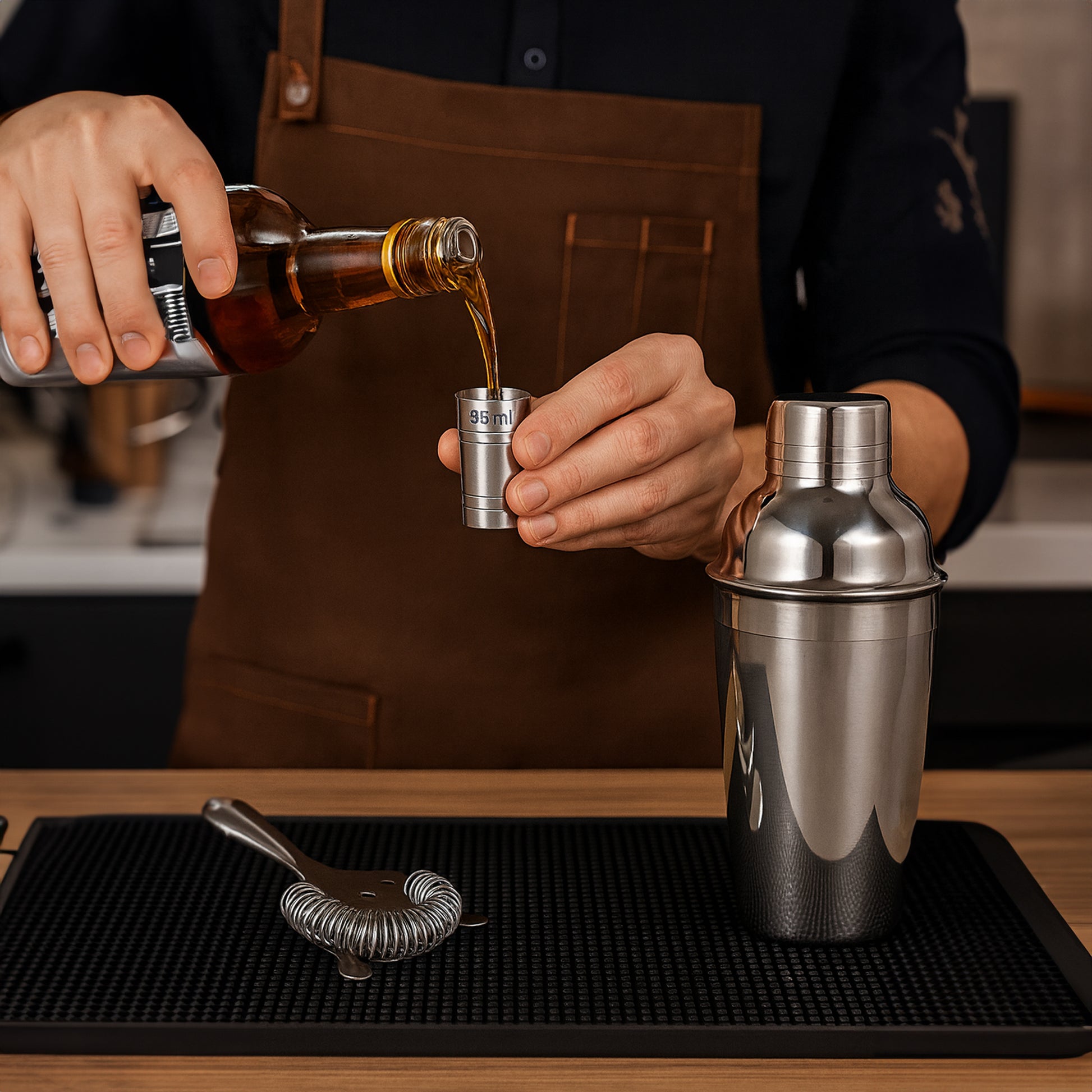 Stainless Steel 35ml Thimble Measure Government Stamped - Premium Kitchen from Chabrias Ltd - Just £4.99! Shop now at Chabrias Ltd