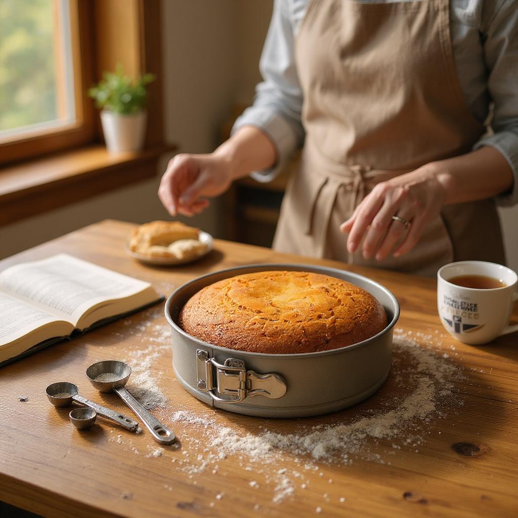 Non-Stick Springform Sandwich Cake Tin Set, 20 & 23cm - Premium Kitchen from Chabrias Ltd - Just £14.99! Shop now at Chabrias Ltd