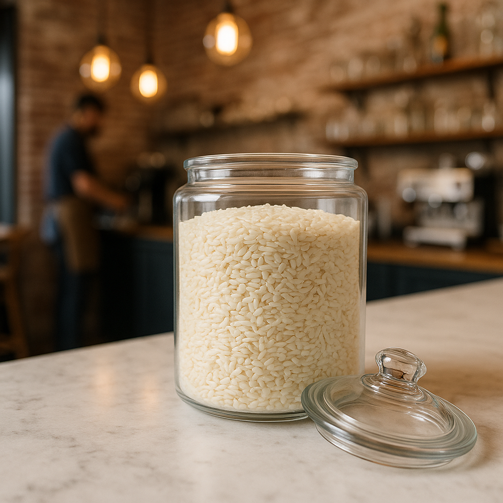 Glass Heritage Hill Jar, 2L (2 pack) - Premium Home from Chabrias Ltd - Just £29.99! Shop now at Chabrias Ltd