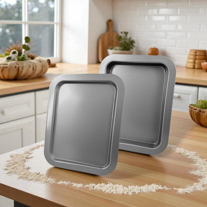 Non-Stick Roasting Baking Oven Set, 36cm (2 piece) - Premium Home from Chabrias Ltd - Just £14.99! Shop now at Chabrias Ltd